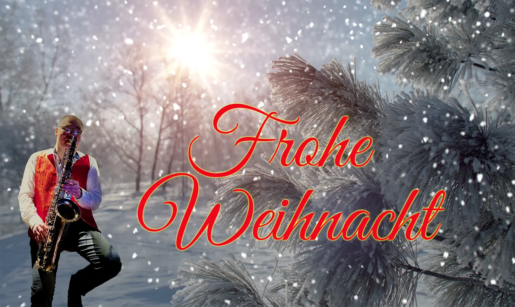 Frohe Weihnachten mit Musik